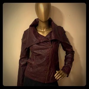 Guess faux leather moto jacket!